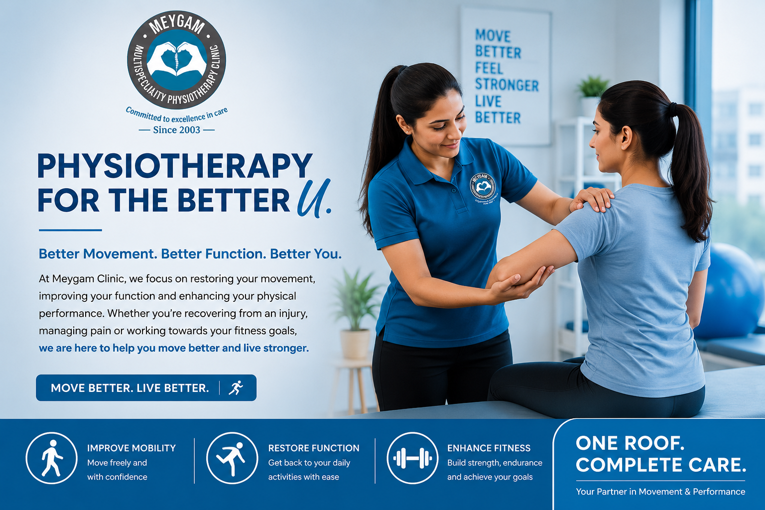 Meygam Physiotherapy Banner